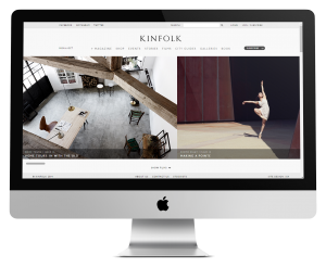 Kinfolk ecommerce website development